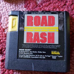 Sega Genesis Road Rash Game